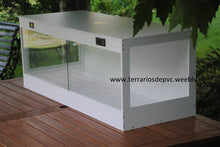 Bild im Galerie-Viewer laden, Terrario completo pvc reptiles ventanas tortugas rusa sulcata pardalis (6748939059399)