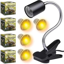Bild im Galerie-Viewer laden, Set mit 4 UVB 3.0 25W und 50W Lampen + Lampenfassung
